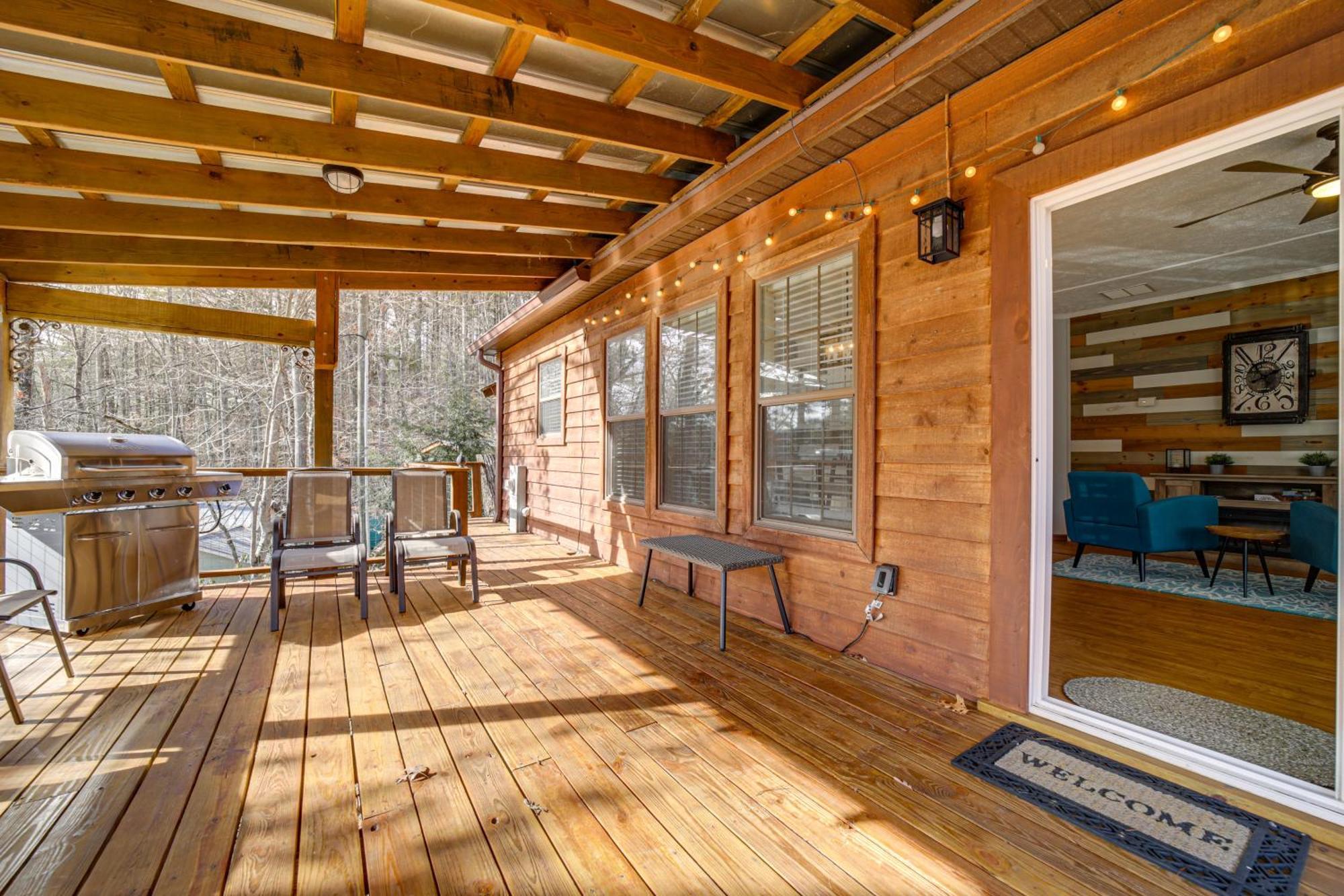 Lakeside Cashiers Cabin With Private Boat Dock! Cullowhee Exteriér fotografie