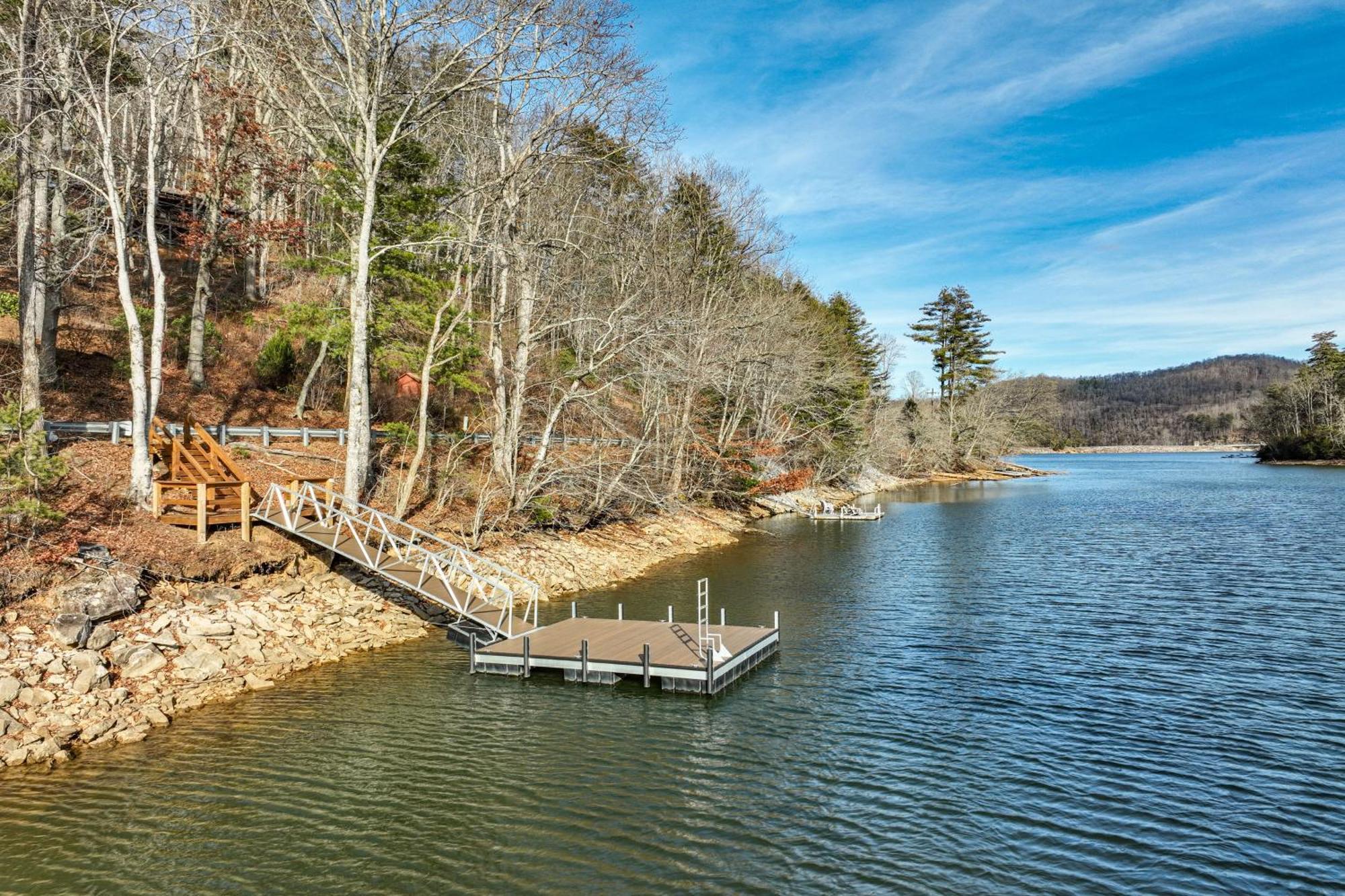 Lakeside Cashiers Cabin With Private Boat Dock! Cullowhee Exteriér fotografie